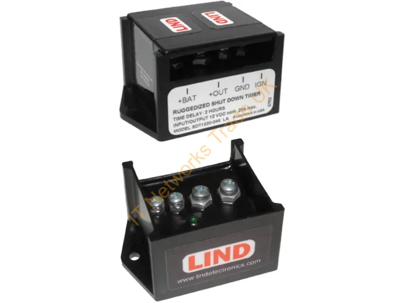 SDT1220-046 - Lind Electronics Sdt1220-046 Power Adapter/Inverter Black