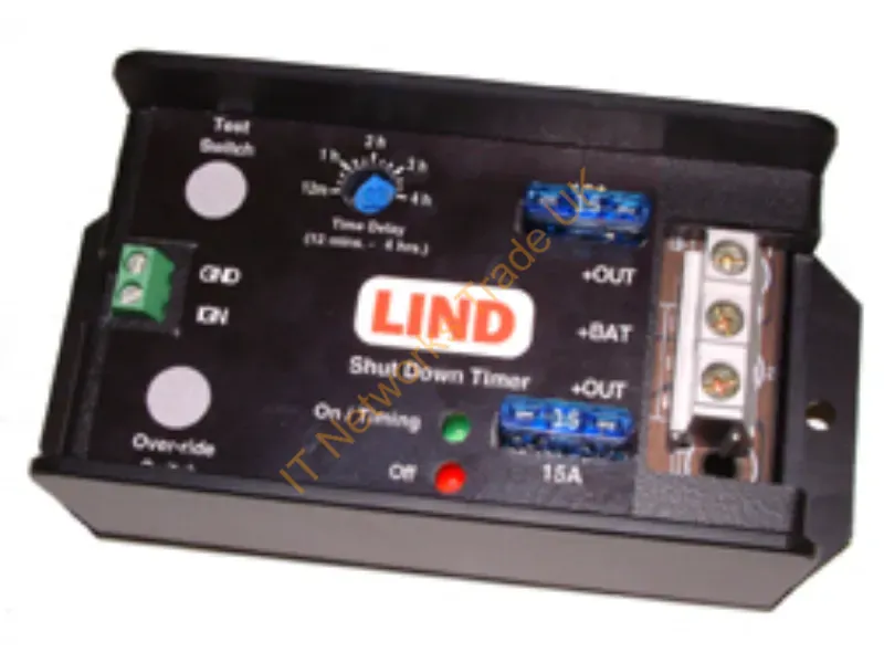 SDT1230-016 - Lind Electronics Sdt1230-016 Power Adapter/Inverter Black