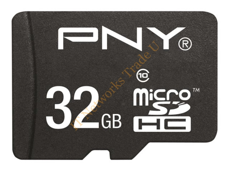 SDU32GSTA-EF PNY Standard 32GB Class10 microSDHC UHS-I U1 Flash Memory Card