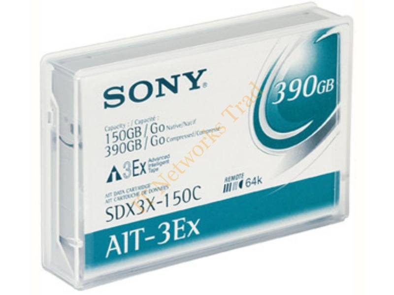 SDX3XCL Sony AIT-3Ex Cleaning Cartridge AIT AIT-3Ex Tape Media Cartridge