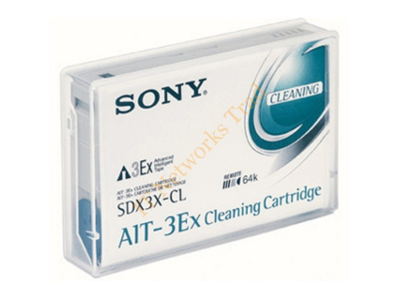 SDX3XCLWW Sony AIT-3Ex Cleaning Cartridge AIT AIT-3Ex Tape Media Cartridge