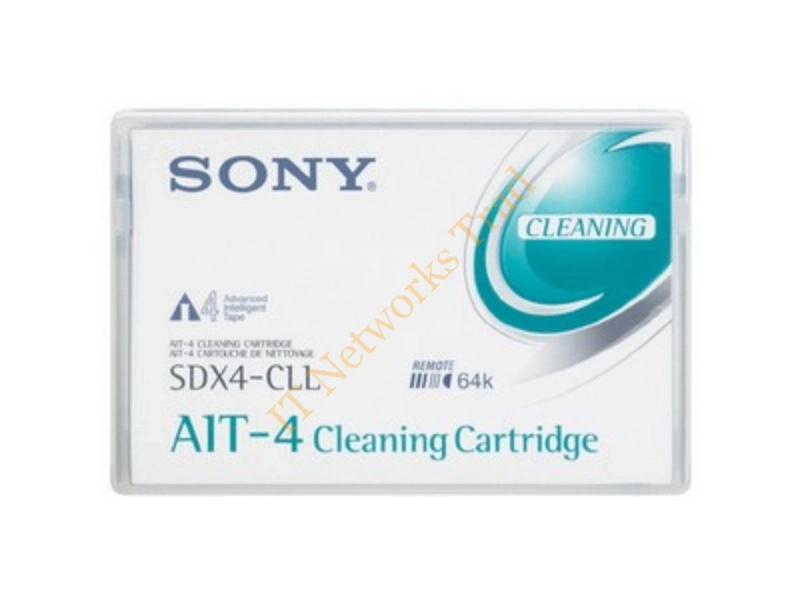 SDX4CLLWW Sony AIT-4 Cleaning Cartridge AIT AIT-4 Tape Media Cartridge