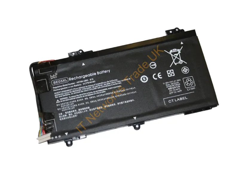 SE03XL-BTI - Bti Se03Xl- Industrial Rechargeable Battery Lithium-Ion (Li-Ion) 3600 Mah 11.55 V