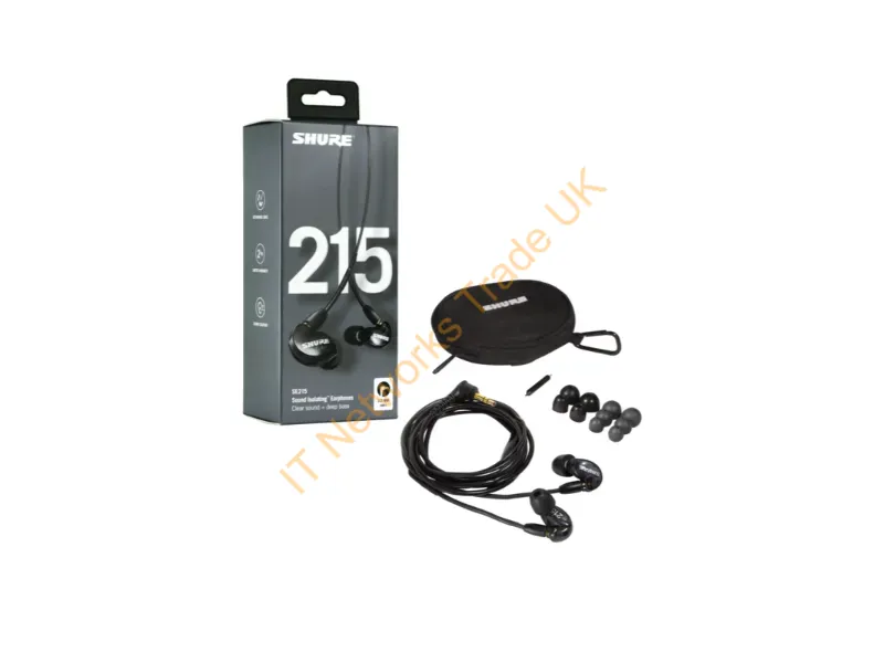 SE215-K-EFS - Shure SE215 Pro Headset Wired In-ear Stage/Studio Transparent
