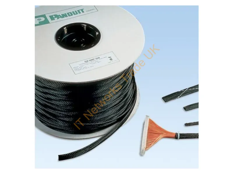 SE50P-DR0 - Panduit Se50P-Dr0 Cable Sleeve Black