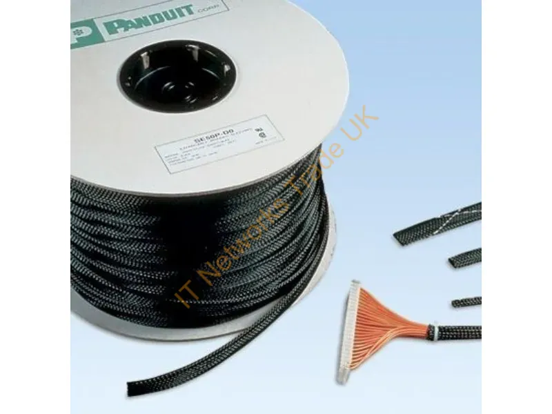 SE50P-DR10 - Panduit Se50P-Dr10 Cable Sleeve White