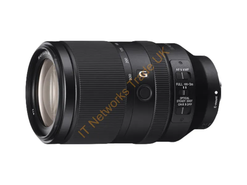 SEL70300G.SYX - Sony FE 70-300 mm F4.5-5.6 G OSS Camera Lenses, Black