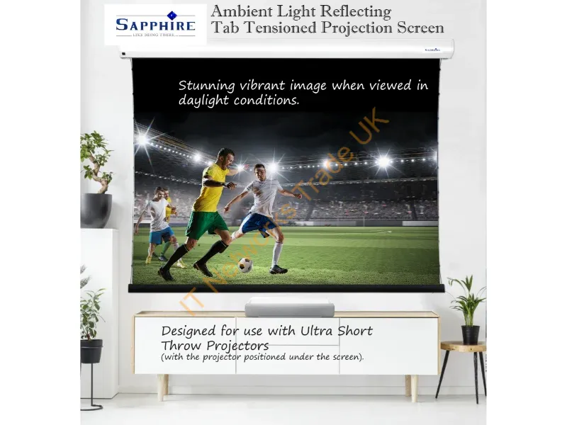 SETTS221WSF-ALR - Sapphire AV SETTS221WSF-ALR projection screen 2.54 m (100") 16:9