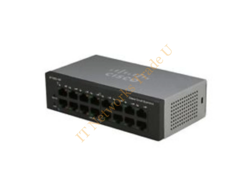 SF110D-16HP-EU - Cisco Small Business SF110D-16HP Unmanaged network switch L2 Fast Ethernet (10/100) Power over Ethernet (PoE) Black