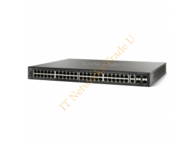 SF500-48-K9-G5 - Cisco SF500-48-K9-G5 Managed network switch L2 Black network switch