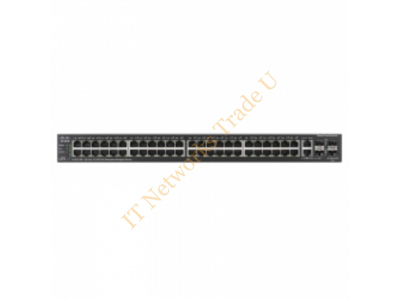SF500-48P-K9-G5 - Cisco SF500-48P-K9-G5 Managed network switch L2 Power over Ethernet (PoE) 1U Black network switch