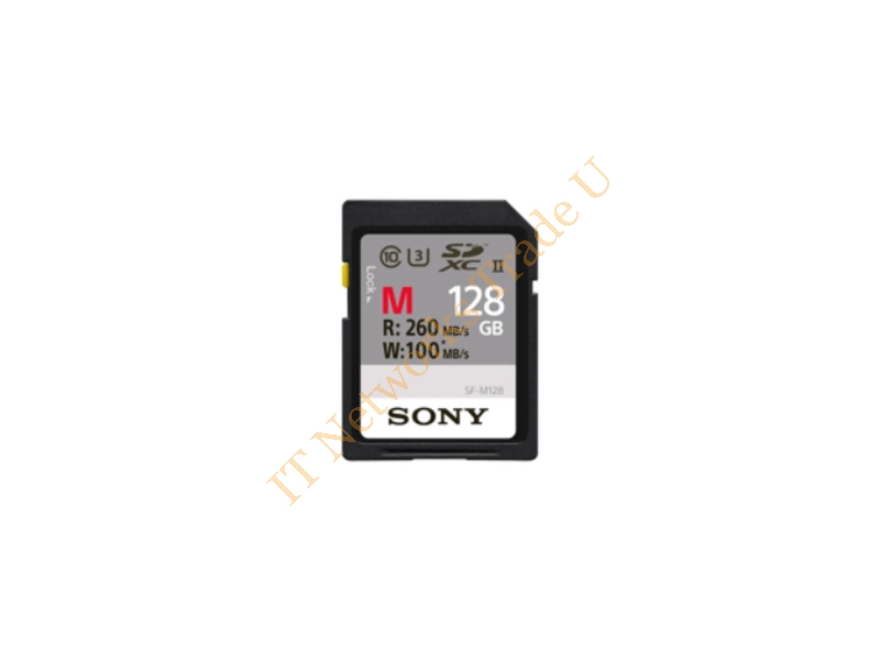 SFG1M - Sony 128GB SDXC 128GB SDXC UHS-II Class 10 memory card Cable