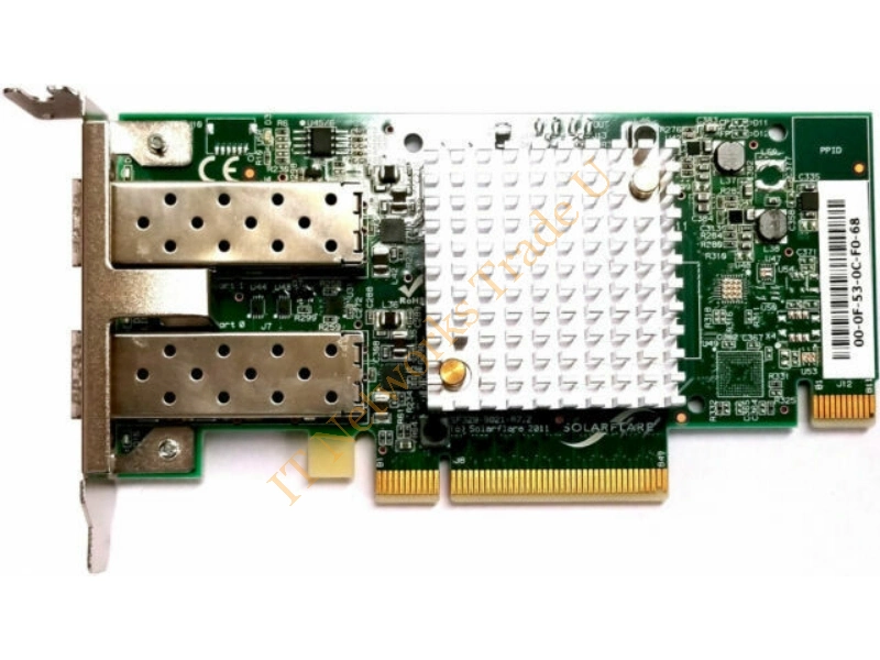 SFN6122F SolarFlare Dual-Port 10GbE SFP+ Network Adapter