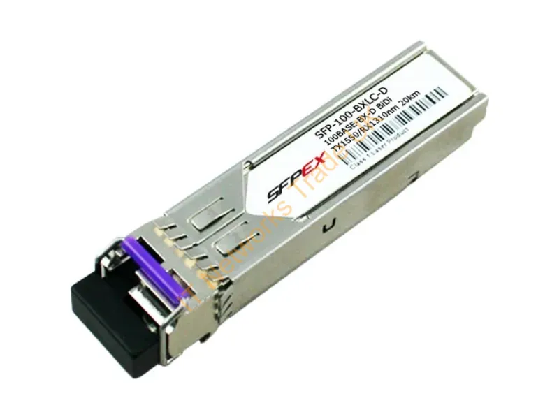 SFP-100-BXLC-D Alcatel compatible 100Base-BXD SFP Transceiver Module