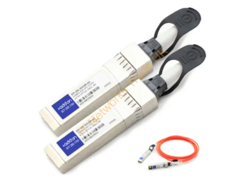 SFP-10G-AOC4M-AO - Addon Networks Sfp-10G-Aoc4M-Ao Infiniband/Fibre Optic Cable 157.5" (4 M) Sfp+ Black, Gray, Orange
