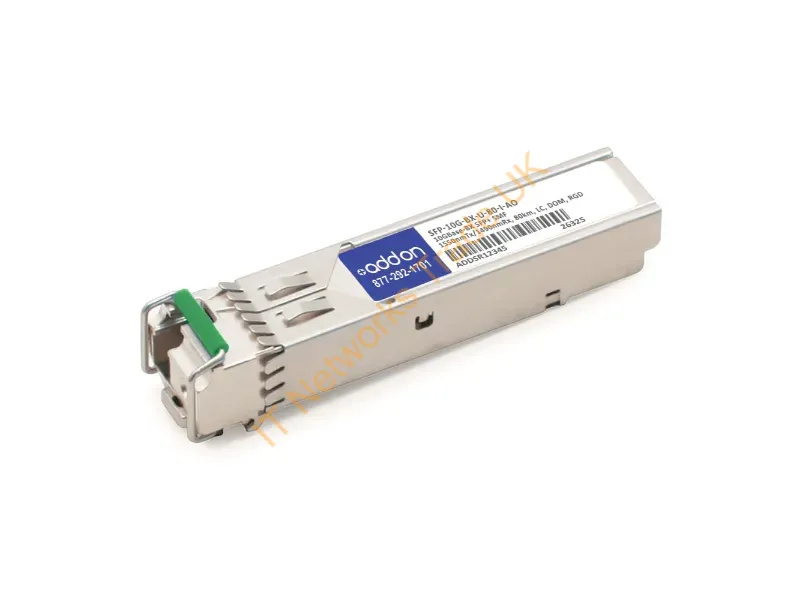 SFP-10G-BX-U-80-I-AO - Addon Networks Sfp-10G-Bx-U-80-I-Ao Network Transceiver Module Fiber Optic 10000 Mbit/S Sfp+ 1550 Nm