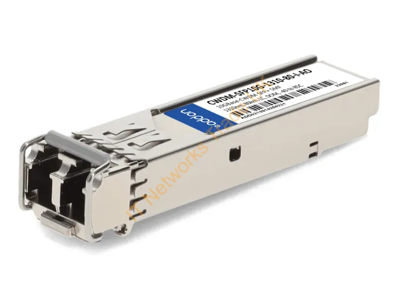 SFP-10G-LR100-5655-AO - Addon Networks Sfp-10G-Lr100-5655-Ao Network Transceiver Module Fiber Optic 10000 Mbit/S Sfp+ 1556.55 Nm