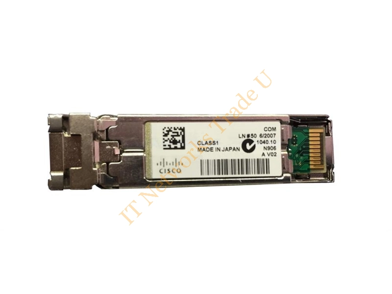 SFP-10G-SR-EQV Cisco 10Gbps 10GBase-SR Multi-mode Fiber 300m 850nm LC Duplex Connector SFP+ Transceiver Module