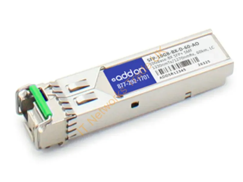 SFP-10GB-BX-D-60-AO - Addon Networks Sfp-10Gb-Bx-D-60-Ao Network Transceiver Module Fiber Optic 10000 Mbit/S Sfp+