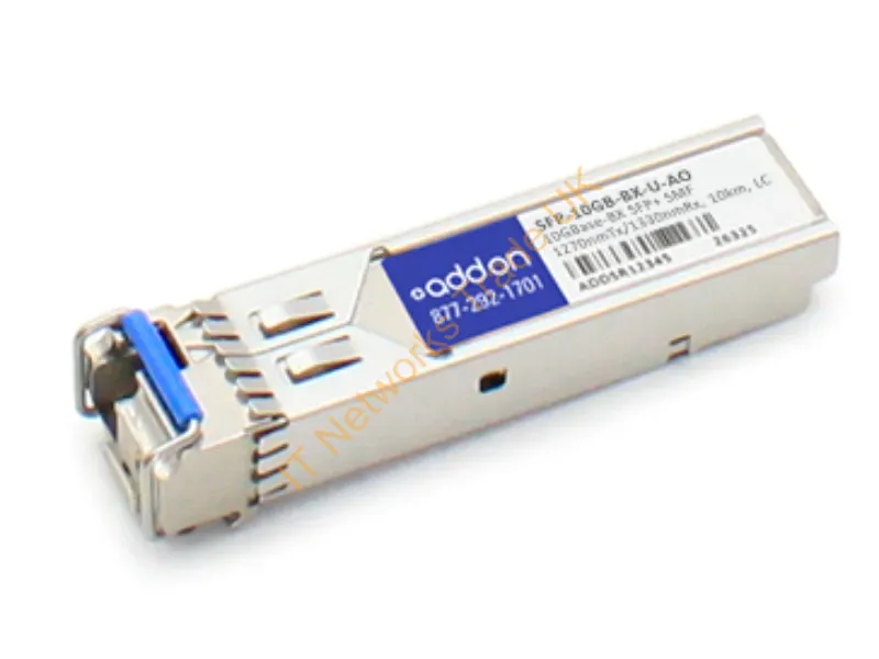 SFP-10GB-BX-U-AO - Addon Networks Sfp-10Gb-Bx-U-Ao Network Transceiver Module Fiber Optic 10000 Mbit/S Sfp+