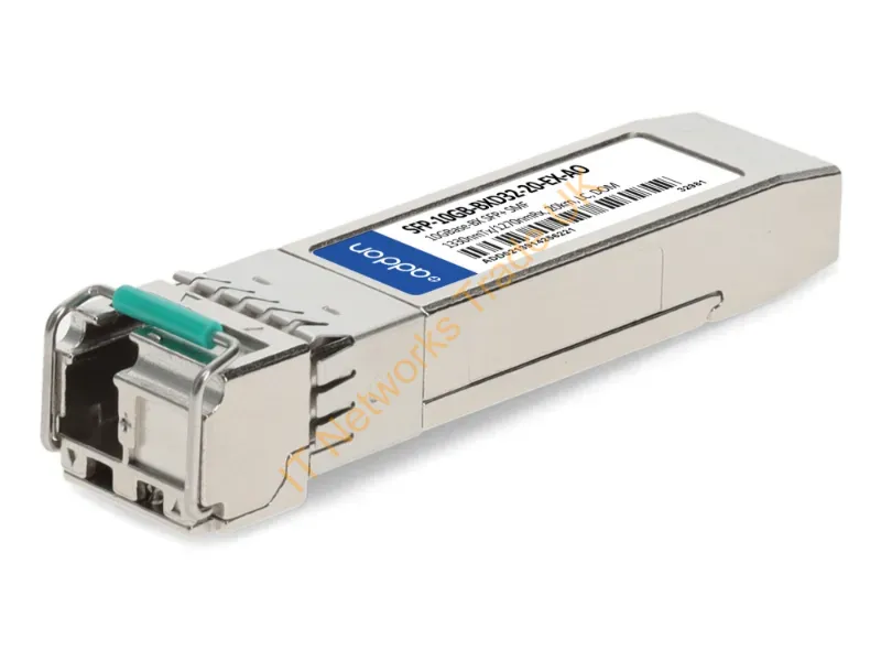 SFP-10GB-BXD32-20-EX-AO - Addon Networks Sfp-10Gb-Bxd32-20-Ex-Ao Network Transceiver Module Fiber Optic 10000 Mbit/S Sfp+