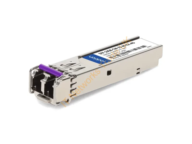 SFP-10GB-CW-33-40-EX-AO - Addon Networks Sfp-10Gb-Cw-33-40-Ex-Ao Network Transceiver Module Fiber Optic 10000 Mbit/S Sfp+ 1330 Nm