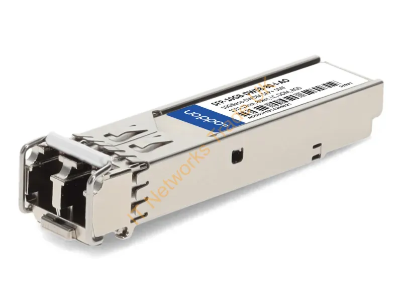 SFP-10GB-DW58-80-I-A - Addon Networks Sfp-10Gb-Dw58-80-I-A Network Transceiver Module Fiber Optic 10000 Mbit/S Sfp+ 1531.12 Nm