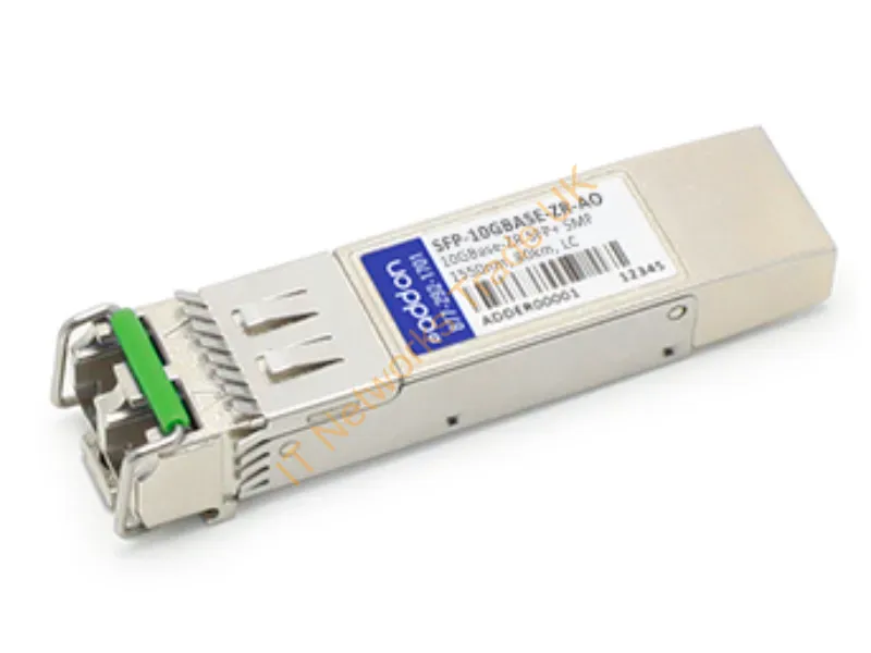 SFP-10GBASE-ZR-AO - Addon Networks Sfp-10Gbase-Zr-Ao Network Transceiver Module Fiber Optic 10000 Mbit/S Sfp+ 1550 Nm
