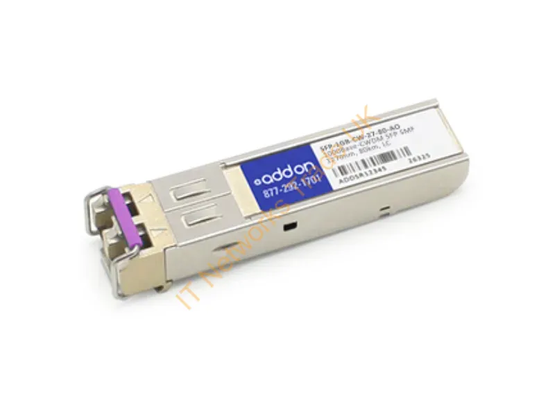 SFP-1GB-CW-27-80-AO - Addon Networks Sfp-1Gb-Cw-27-80-Ao Network Transceiver Module Fiber Optic 1000 Mbit/S 1270 Nm