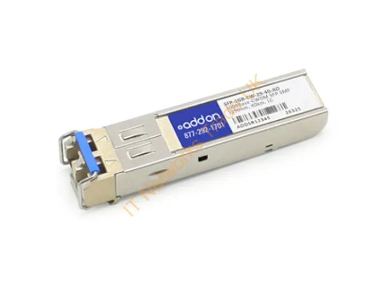 SFP-1GB-CW-29-40-AO - Addon Networks Sfp-1Gb-Cw-29-40-Ao Network Transceiver Module Fiber Optic 1000 Mbit/S 1290 Nm