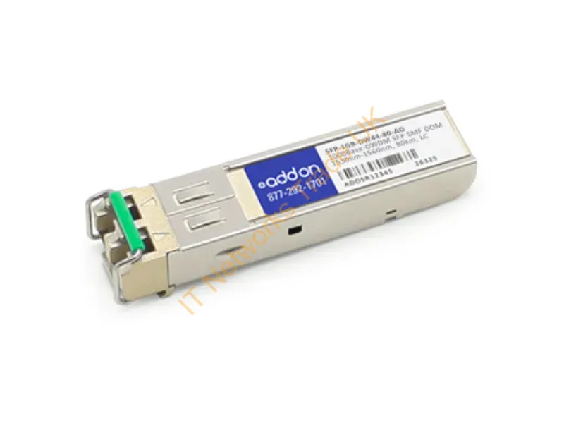 SFP-1GB-DW44-80-AO - Addon Networks Sfp-1Gb-Dw44-80-Ao Network Transceiver Module Fiber Optic 1000 Mbit/S