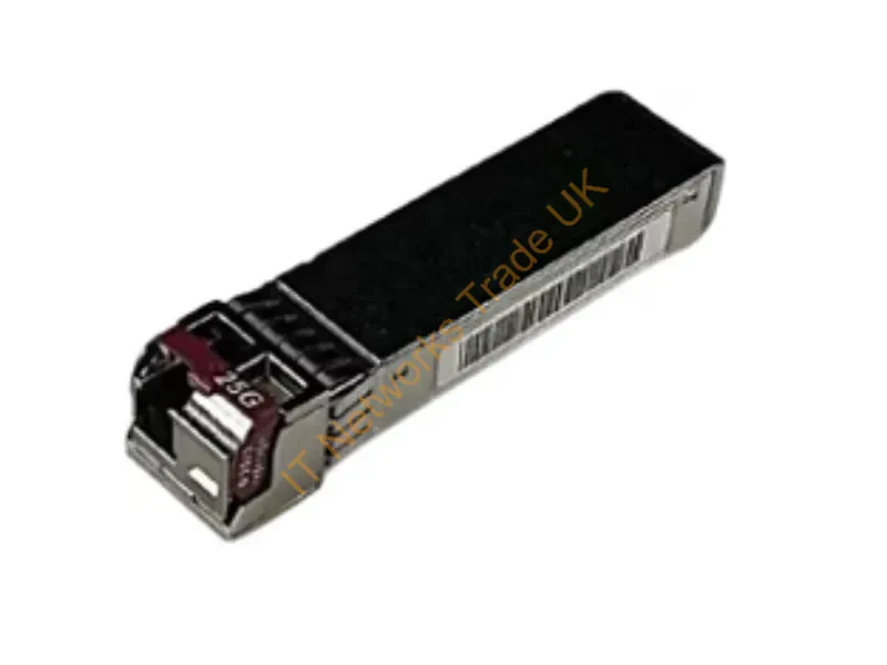 SFP-25G-BX40D-I= - Cisco Cisco SFP28 transceiver module 25GbE 25GBase-BR20, 25GBase-BR40 LC single-mode up to 40 km 1306-1322 (TX) / 1281-1297 (RX) nm