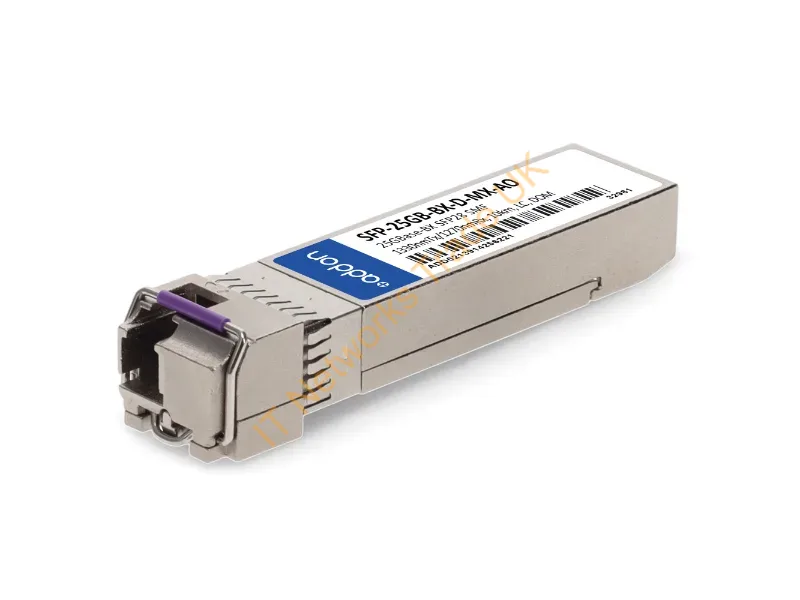 SFP-25GB-BX-D-MX-AO - Addon Networks Sfp-25Gb-Bx-D-Mx-Ao Network Transceiver Module Fiber Optic 25000 Mbit/S Sfp28