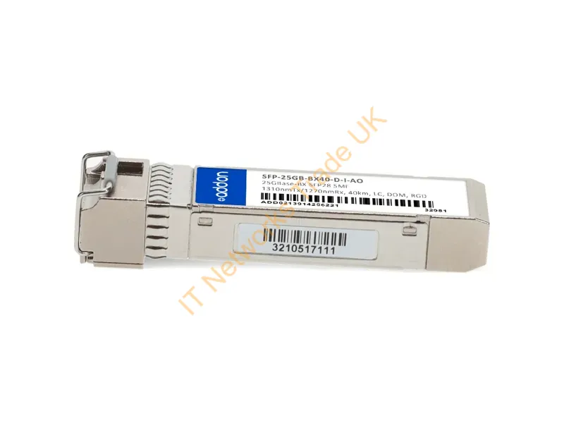 SFP-25GB-BX40-D-I-AO - Addon Networks Sfp-25Gb-Bx40-D-I-Ao Network Transceiver Module Fiber Optic Sfp28