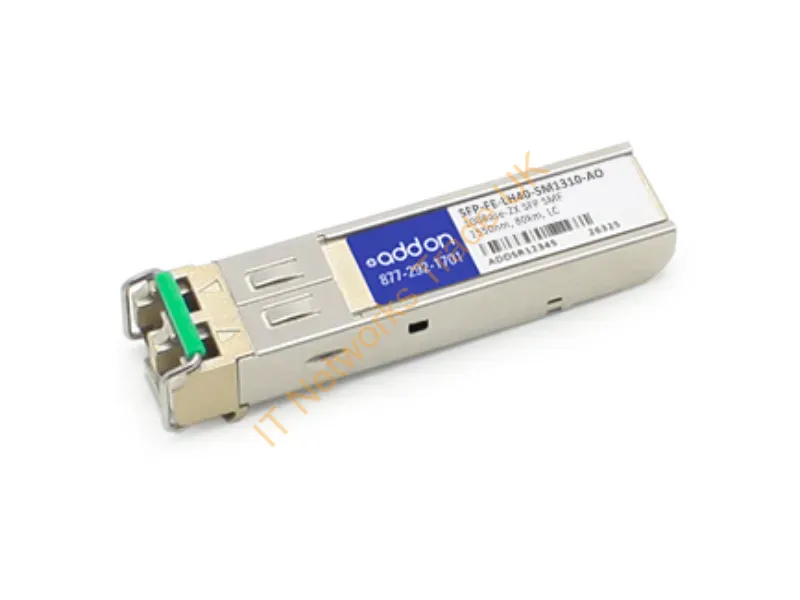 SFP-FE-LH40-SM1310-AO - Addon Networks Sfp-Fe-Lh40-Sm1310-Ao Network Transceiver Module Fiber Optic 100 Mbit/S 1550 Nm