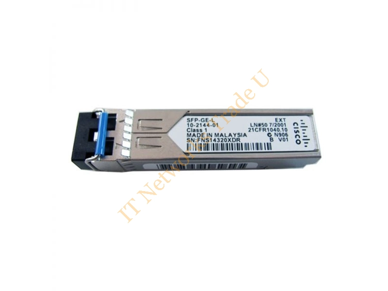 SFP-GE-L Cisco Single-Mode 1Gb/s 1000Base-LX/LH Fiber 10km 1310nm Duplex LC Connector SFP Transceiver Module