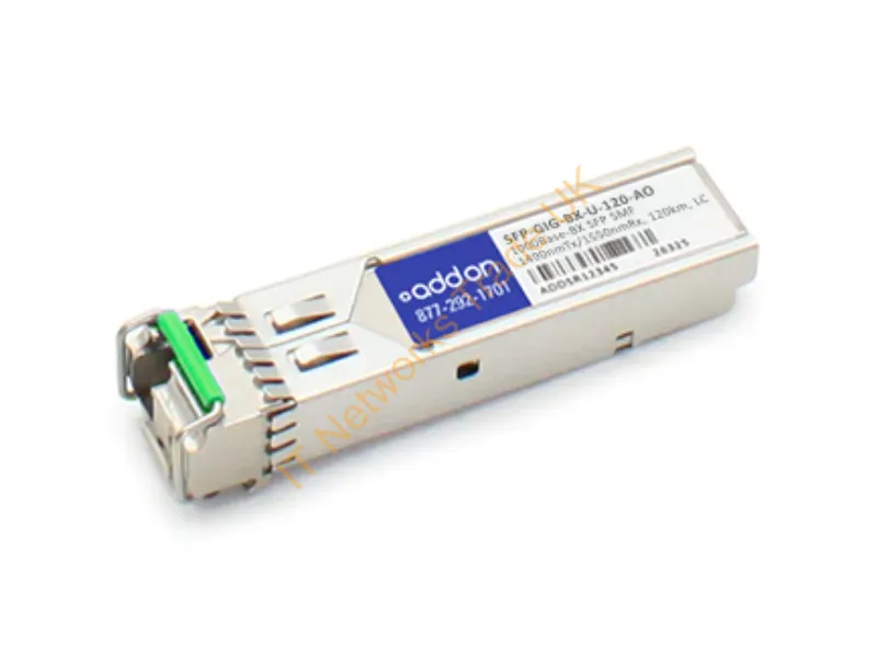SFP-GIG-BX-U-120-AO - Addon Networks Sfp-Gig-Bx-U-120-Ao Network Transceiver Module Fiber Optic 1000 Mbit/S 1550 Nm