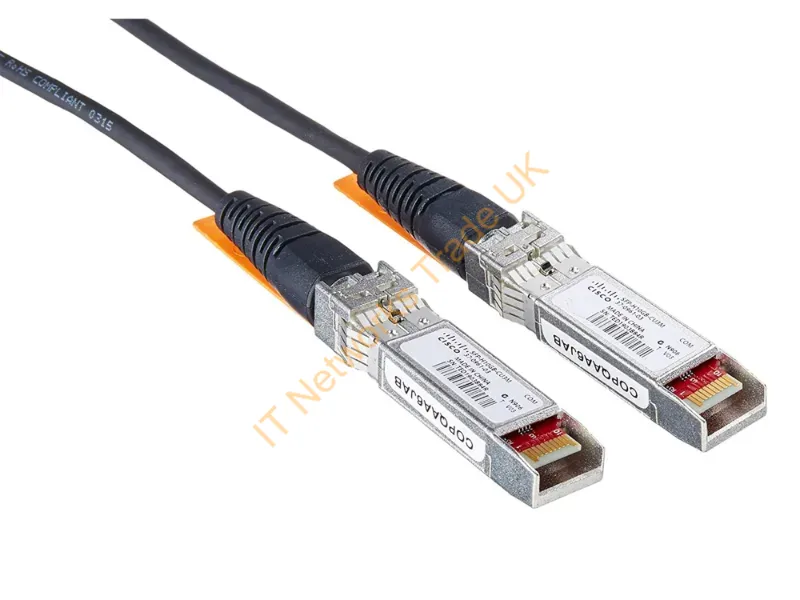 SFP-H10GB-CU3M= Cisco 3m 10GBase-CU SFP+ Copper Twinax Cable Network Ethernet Cable