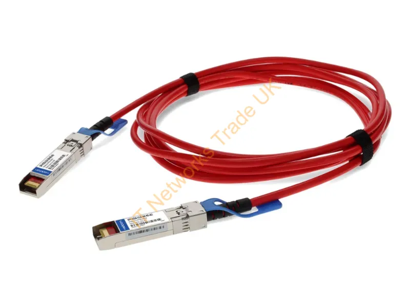 SFP-H25G-CU2-5M-RD-A - Addon Networks Sfp-H25G-Cu2-5M-Rd-Ao Infiniband/Fibre Optic Cable 98.4" (2.5 M) Sfp28 Dac Red