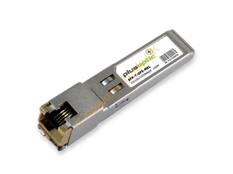 SFP-T-GFE-MEL - Plusoptic SFP-T-GFE-MEL network transceiver module Copper 1000 Mbit/s