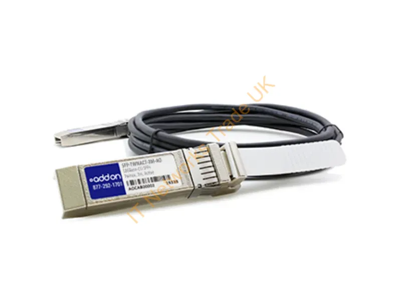 SFP-TWNACT-3M-AO - Addon Networks 3M, Sfp+ Infiniband/Fibre Optic Cable 118.1" (3 M) Sfp+ Black