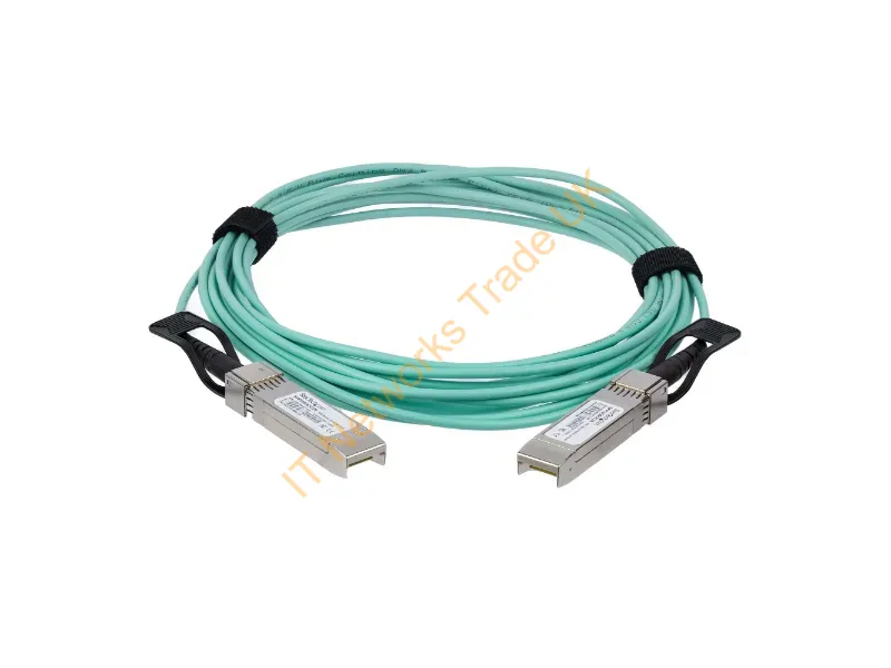StarTech.com Cisco SFP-10G-AOC5M Compatible SFP+ Active Optical Cable 5 m (16.4 ft.) Fiber Optic Cables