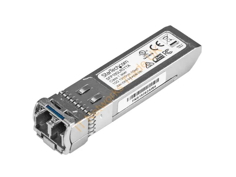 SFP10GLRSTTA StarTech 10gb Ethernet Connections Over Single-Mode fiber With This Mini-GBIC Transceiver Module