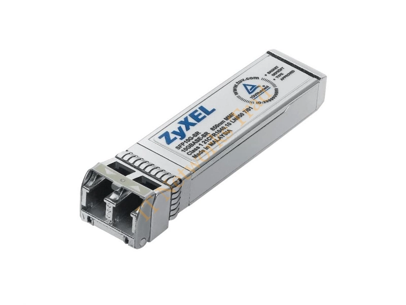 SFP10GSR-A1 ZyXel 10Gbps 10GBase-SR Multi-mode Fiber 300m 850nm LC Duplex Connector SFP+ Transceiver Module