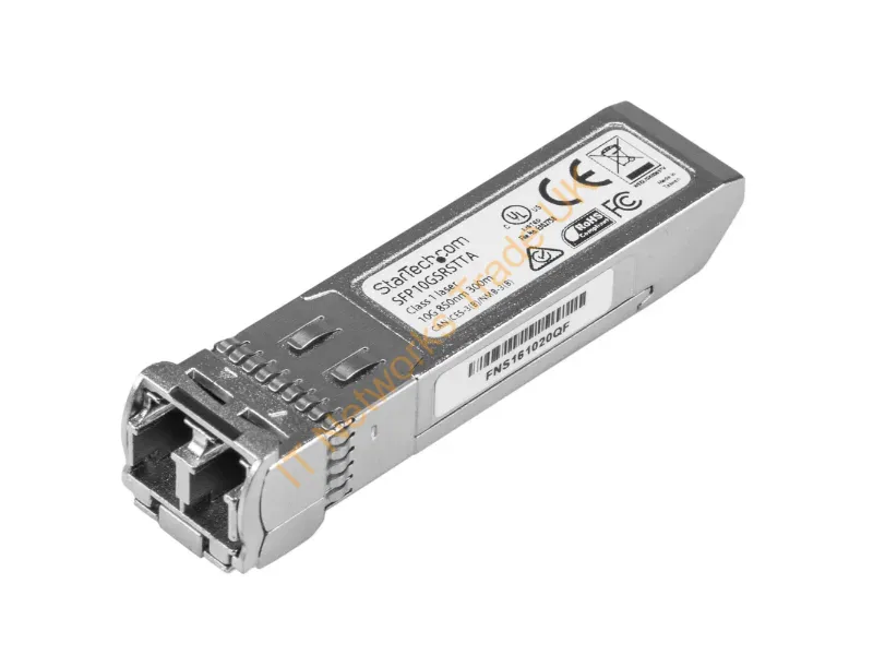 SFP10GSRSTTA StarTech 10gb Ethernet Connections Over Multimode Fiber W/ This Mini-GBIC 10g Fiber SFP+ Transceiver Module