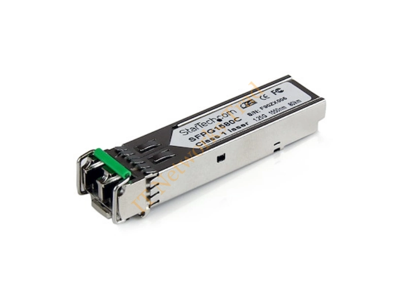 SFPG1580C StarTech 1Gbps Single-mode Fiber 80km 1550nm Wavelength SFP LC Transceiver Module