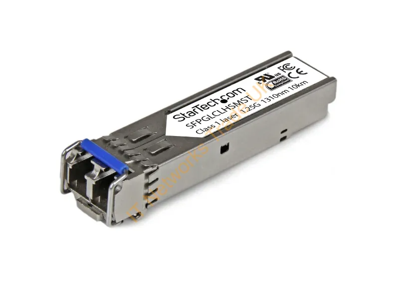 SFPGLCLHSMST StarTech 1.25Gb/s 1000Base-LX/LH 1310nm 10Km Single-Mode SFP Transceiver Module