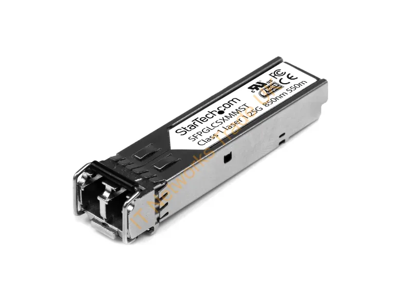 SFPGLCSXMMST StarTech 1Gb/s 1000Base-SX 850nm 550m Multi-Mode SFP Transceiver Module
