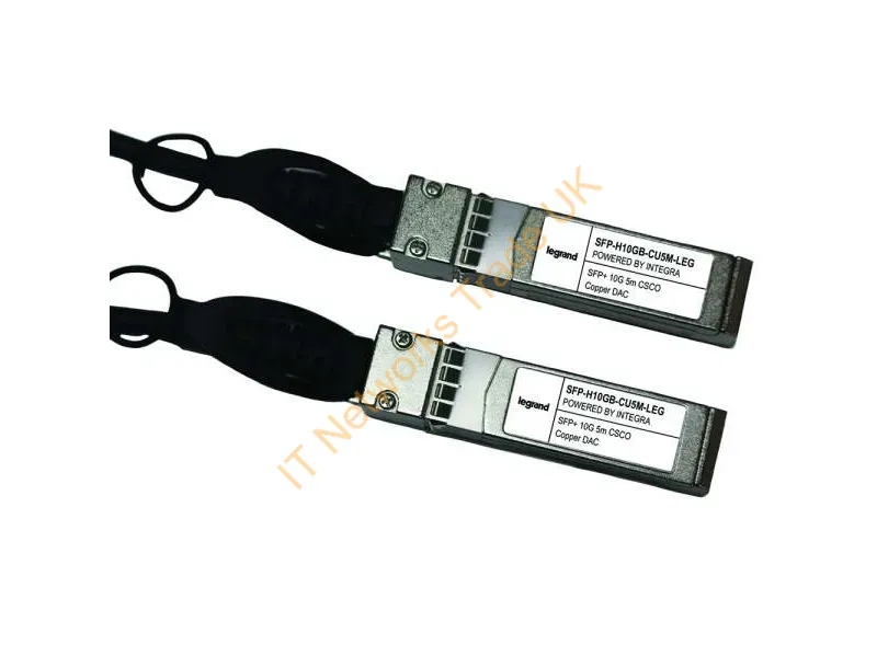SFPH10GBCU5M-LEG - Legrand Sfp-H10Gb-Cu5M-Leg Infiniband/Fibre Optic Cable 196.9" (5 M) Sfp+ Black