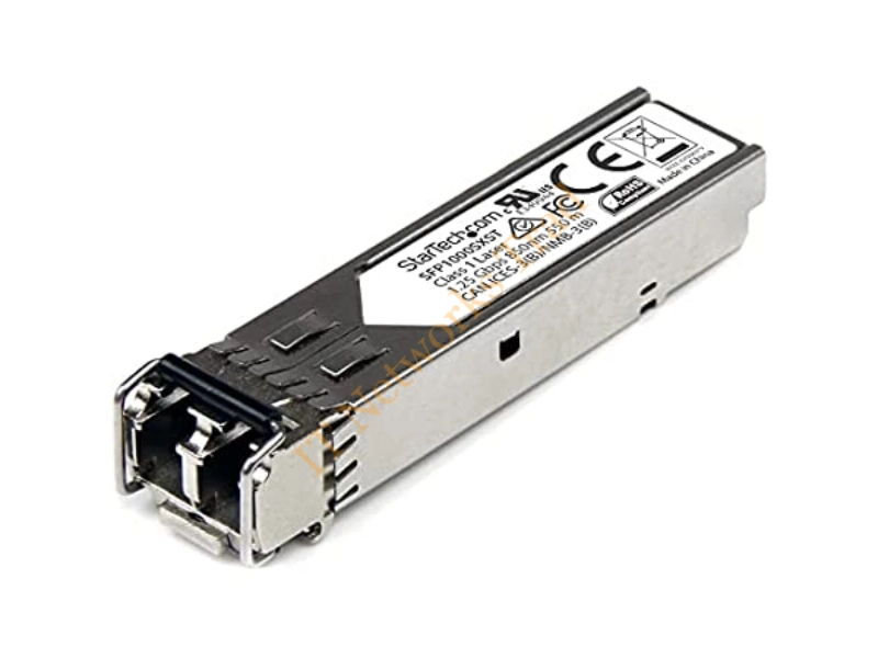 SFPSXMM-A1 StarTech 1.25Gbps 1000Base-SX Multi-Mode Fibre 550m 850nm LC Connector SFP Transceiver Module